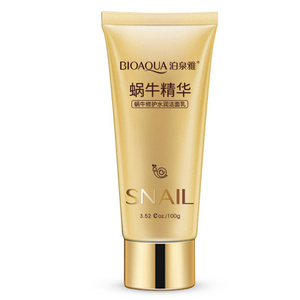 OBM OEM BIOAQUA snail repair deep cleansing  skin whitening face cleanser