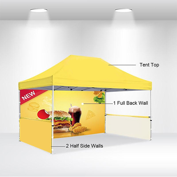 Wholesale Outdoor Movable 10x10 ft Pop Up Aluminum Canopy Tent for Advertising Events Folding Tent Gazebo 3x3m