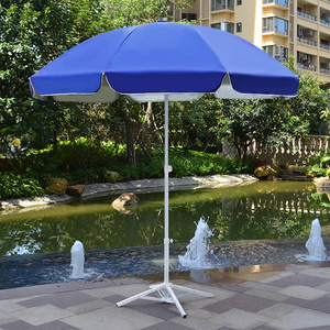 HN-0003-U Custom Design Foldable Sun Umbrella Outdoor Beach Umbrella for Sun Protection