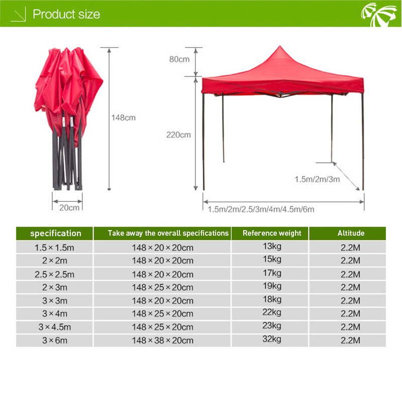 Commercial Outdoor White Folding Canopy Tent Trade Show Tent With 3 Side Walls