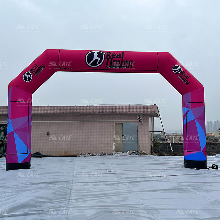 Gate Race Display Sport Air Arch Recycle Custom Printed Logo Arch For Events Gazebo Promotional Advertising Inflatable Tent