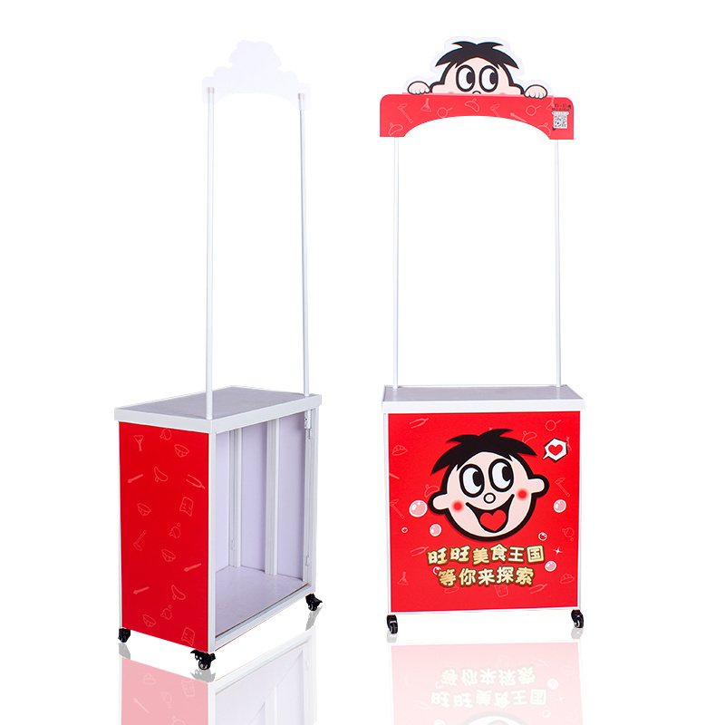 Portable Trade Show Counter Promo Promotion Table Stand Kiosk