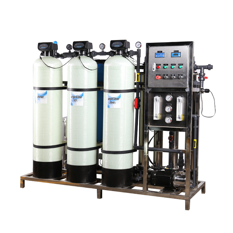 industrial  RO Water Treatment Unit 1000LPH Dialysis Reverse Osmosis Drinking Water Processing Machine 98% desalination rate