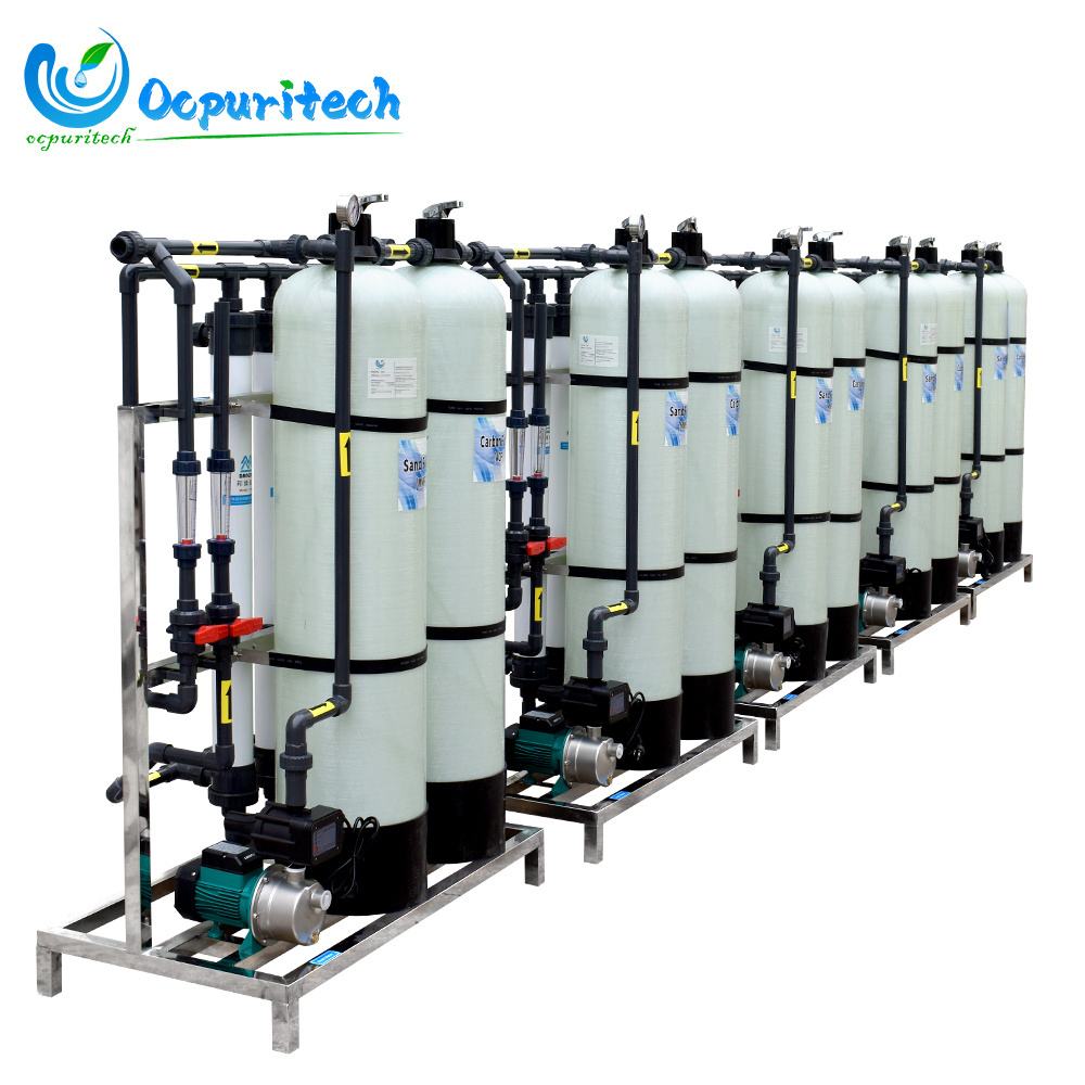 1TPH UF System Drinking Water Purification Machinery Water Treatment Equipment