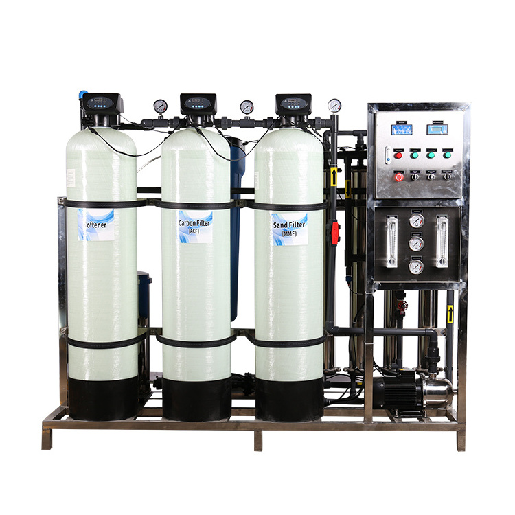 industrial  RO Water Treatment Unit 1000LPH Dialysis Reverse Osmosis Drinking Water Processing Machine 98% desalination rate