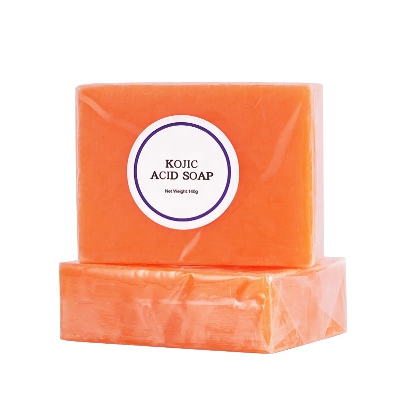 Face Body Skin Brightening Lightening Cleansing Whitening Lemon Tumeric Dark Spot Remover Original Kojic Acid Soap With Vitami