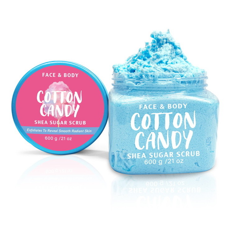 Cotton Candy Marshmallow Whitening Bikini Body Scrub