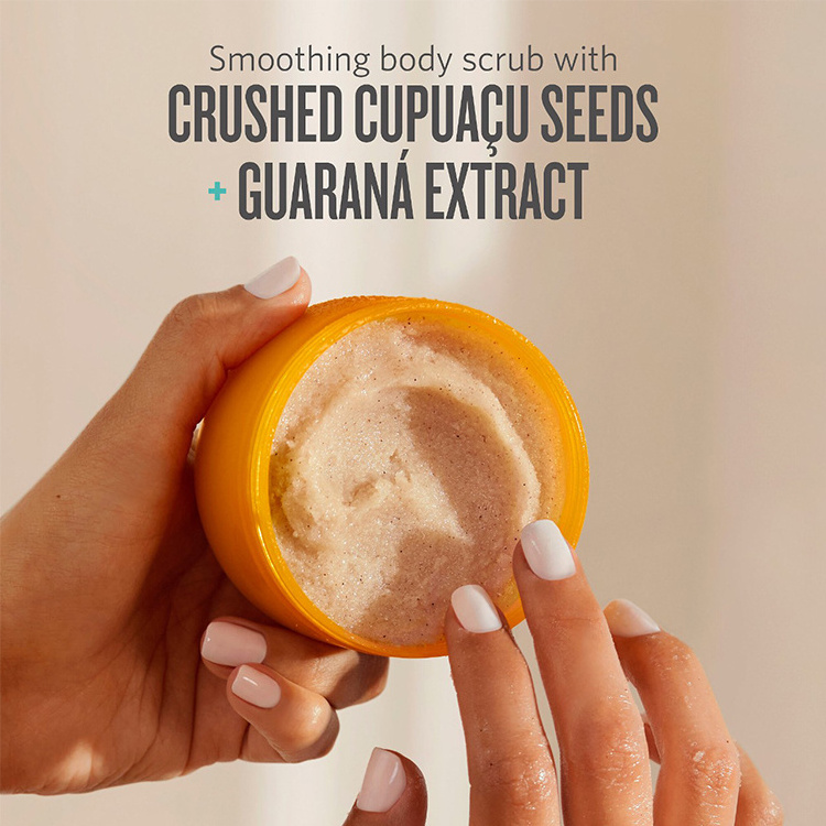 Exotic Organic Brightening Vitamin C Coco Scrubbing Cream Mango And Orange Sugar Body Scrub