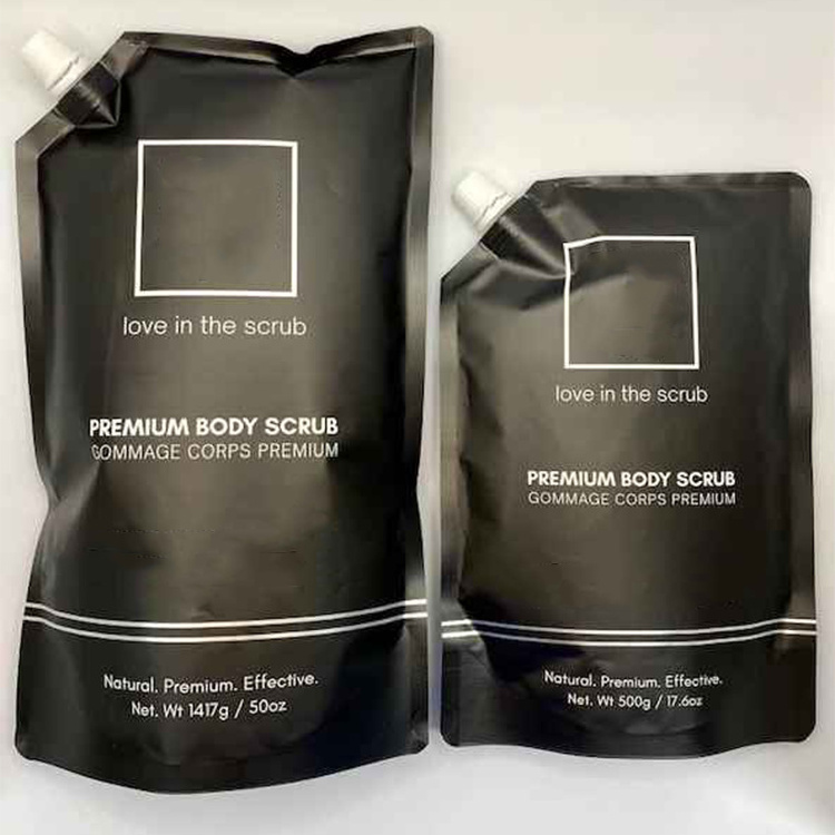 Hot Selling Private Label Gommage Au A De Pour La Peau Sucre Corps Corporel Blanchissant Vendors Packing Bag Body Sugar Scrub