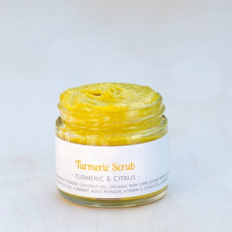 Exfoliant Gommage Tumeric Pour Le Visage Corporel A La Vitamine C Au Sucre Et Curcuma Miel Vaginal Yoni Lip Turmeric Body Scrub