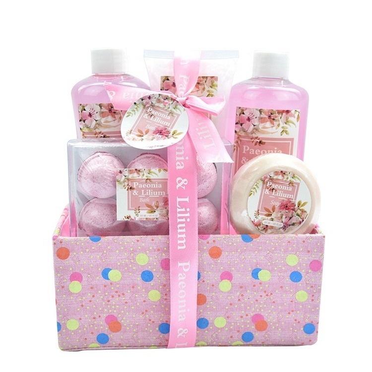 Best Price Luxurious Natural Body Bath And Body Spa Accessories Beauty Care Relaxing Gift Basket Set