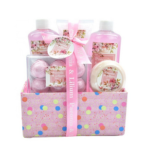 Best Price Luxurious Natural Body Bath And Body Spa Accessories Beauty Care Relaxing Gift Basket Set