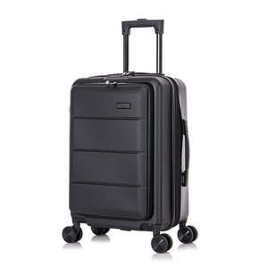 Innovative Zipper Technology Hard Shell Suitcase Mini Trolley Luggage Leaves King Luggage Quality-Tested Zipper Gear