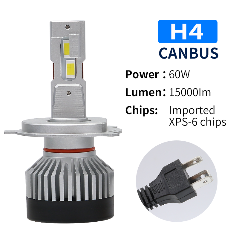 12V 120W 30000LM 6500K Strong Canbus Auto Lighting System K11 H1 H4 H7 H11 9005 9006 Car Led Headlight