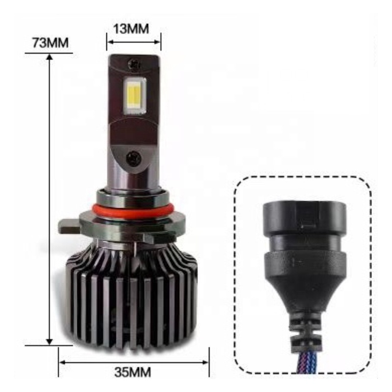 factory car 48W led light headlight K9 LED h13 9004 9007 canbus12V led headlight h4 high low beam