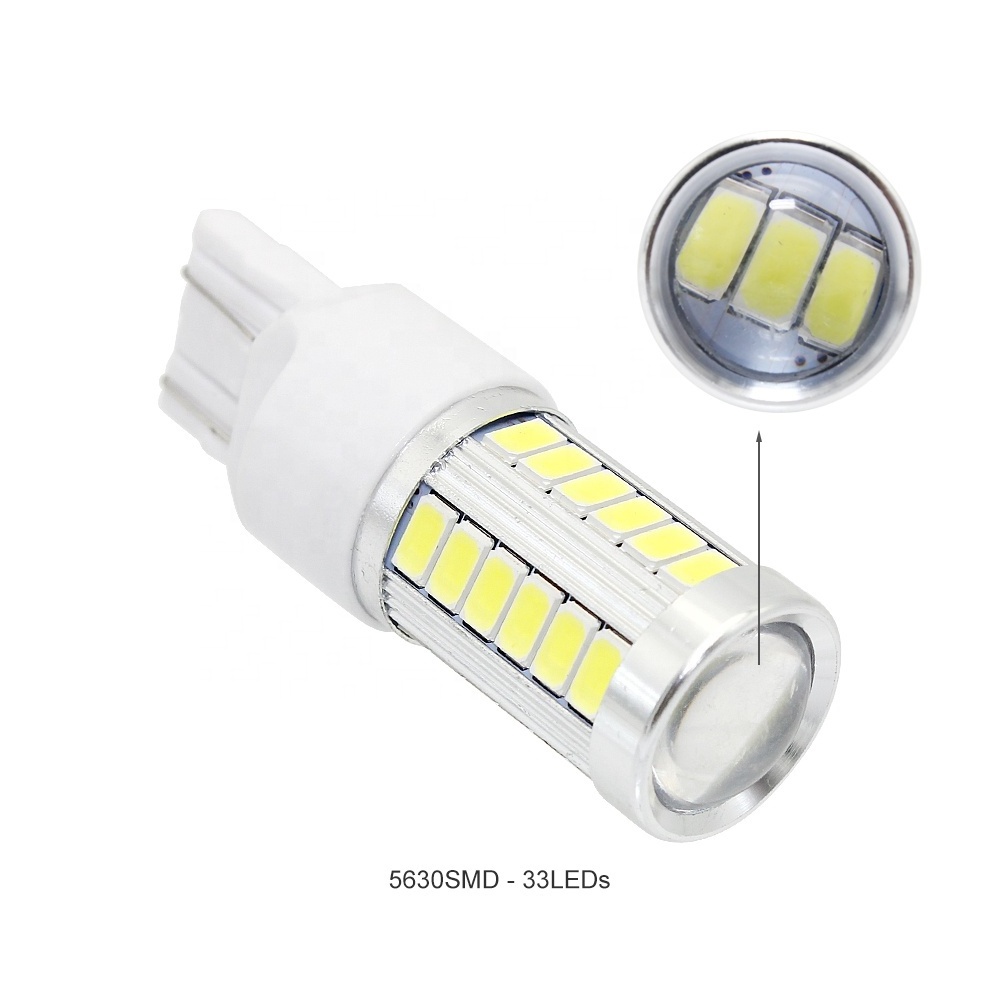 Strobe Flash T20 LED P21/5W BAY15D 1157 1156 ba15s 7443 5630 33SMD Car brake Bulb red blink led Tail Stop Light 12v