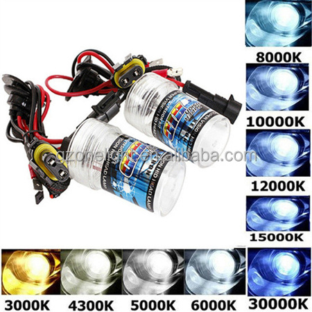 12V H4 Xenon hid lamp h1 h3 h7 h9 HB3 HB4 35w d2s xenon hid headlight 55w 75w 100W bulb with high quality