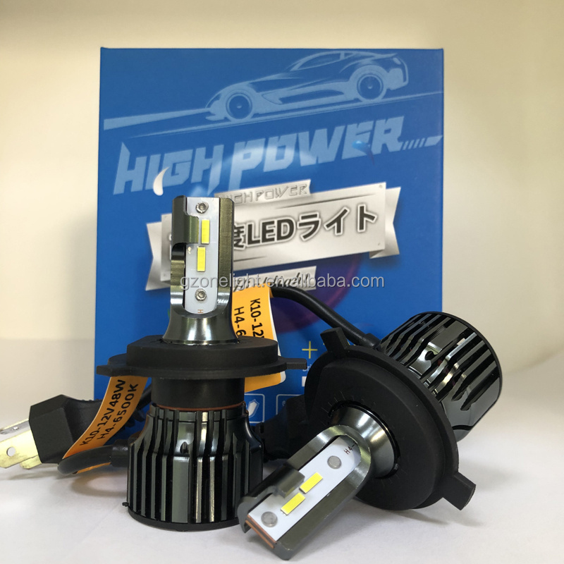 Factory price K1 led lemon green fog lamp H4 H7 HB3 H3 H1 LED BULB Car Daytime Running Driving Light Lamp Auto bulb