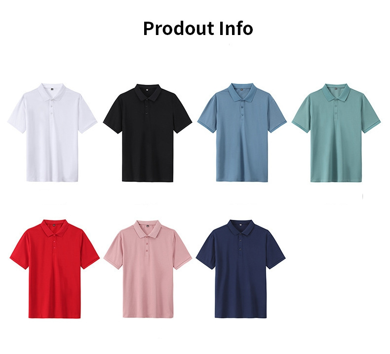 Oem/odm high quality mercerized cotton polo shirt silk polo shirts luxury polo shirt