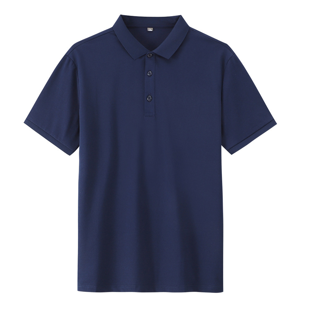 Oem/odm high quality mercerized cotton polo shirt silk polo shirts luxury polo shirt