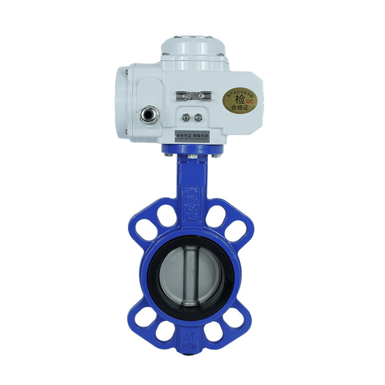 High performance IP67 waterproof Cast Iron Wafer Motor Motorized Control Actuator Electric actuator Butterfly Valve