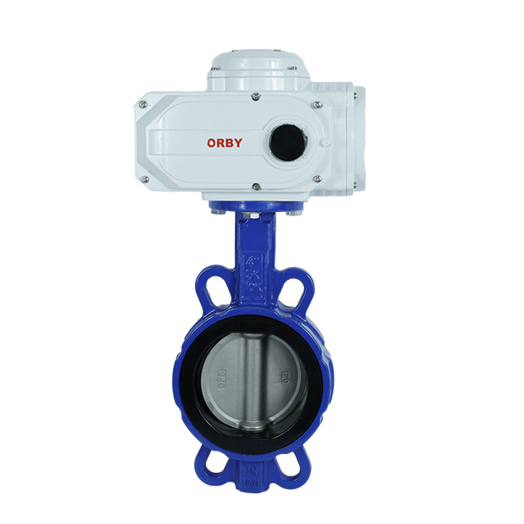 High performance IP67 waterproof Cast Iron Wafer Motor Motorized Control Actuator Electric actuator Butterfly Valve