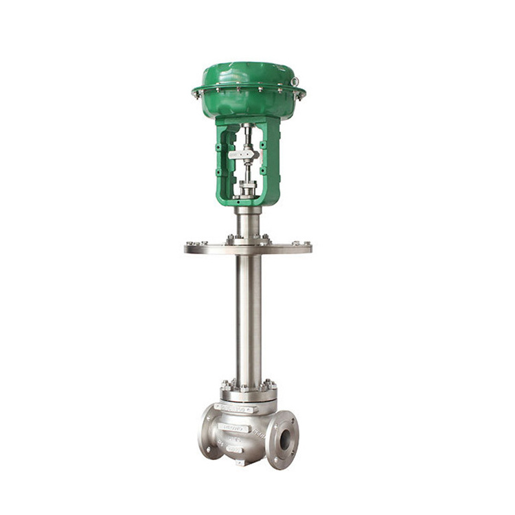 Pneumatic control valve for low temperature Liquid cryogenic nitrogen treatment-196 degree