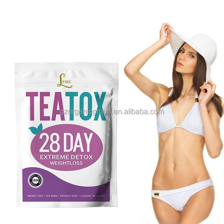 OEM Chinese Effective Green Tea For Weight Loss 28Dayes Slimming Tea Burn Fat Weight Loss Detox Slim Diet Tea