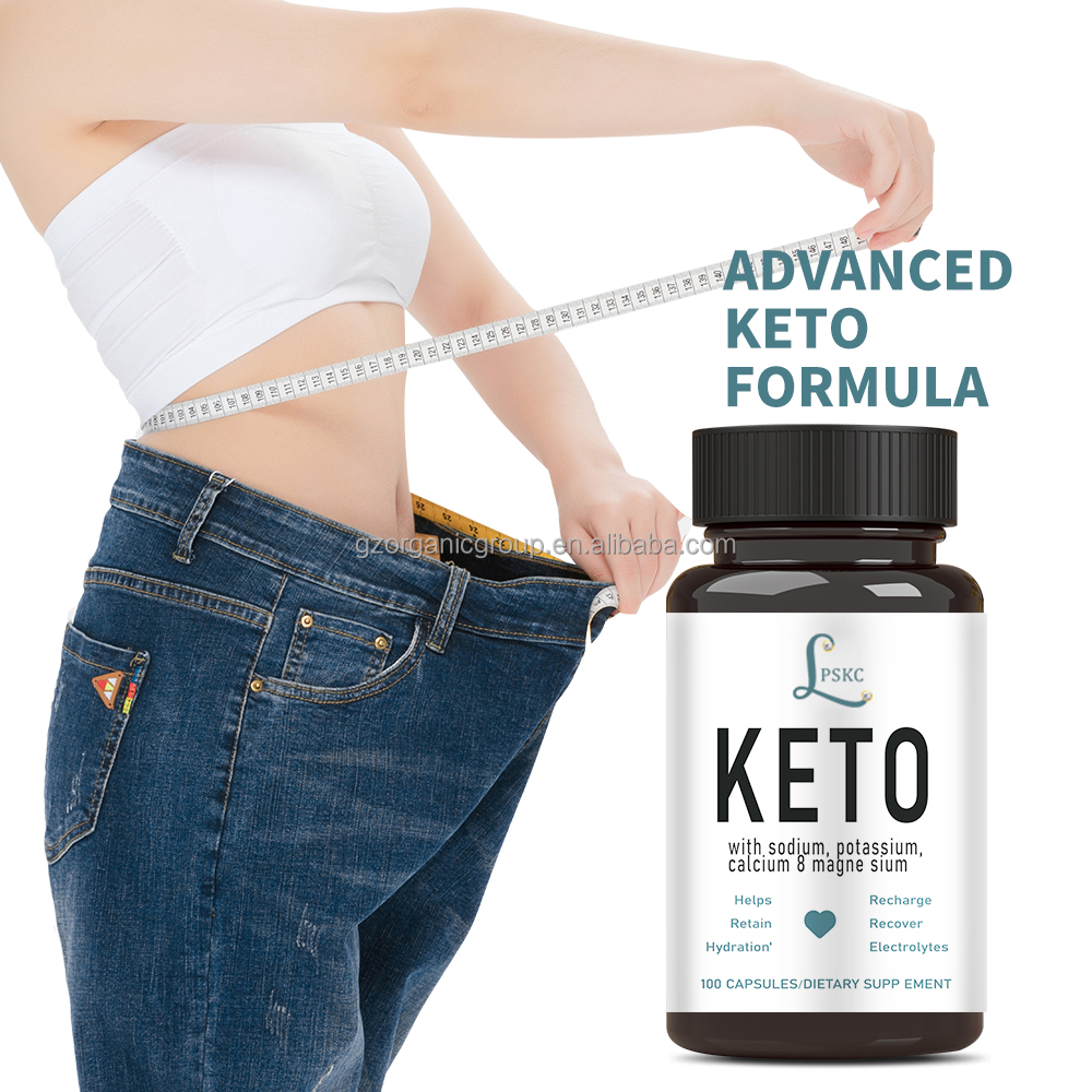 Oem Fat Burner KETO Weight Loss Capsules Health Care Intestinal Supplements KETO BHB Slimming Pills