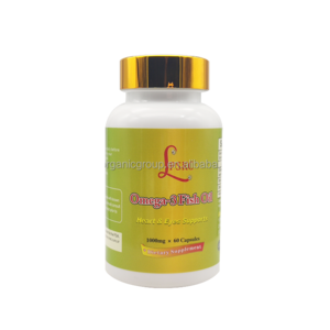 Hot sale OEM vegan Halal Omega 3 Deep sea fish oil 1000mg softgel capsules Improve sleep and memory supplements