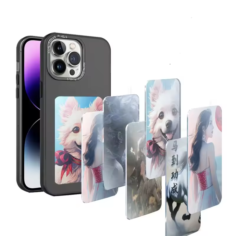 Hot Selling Custom Pattern Smartphone Case Smart E Ink Screen Phone Case for iPhone 15/15pro/14 pro max