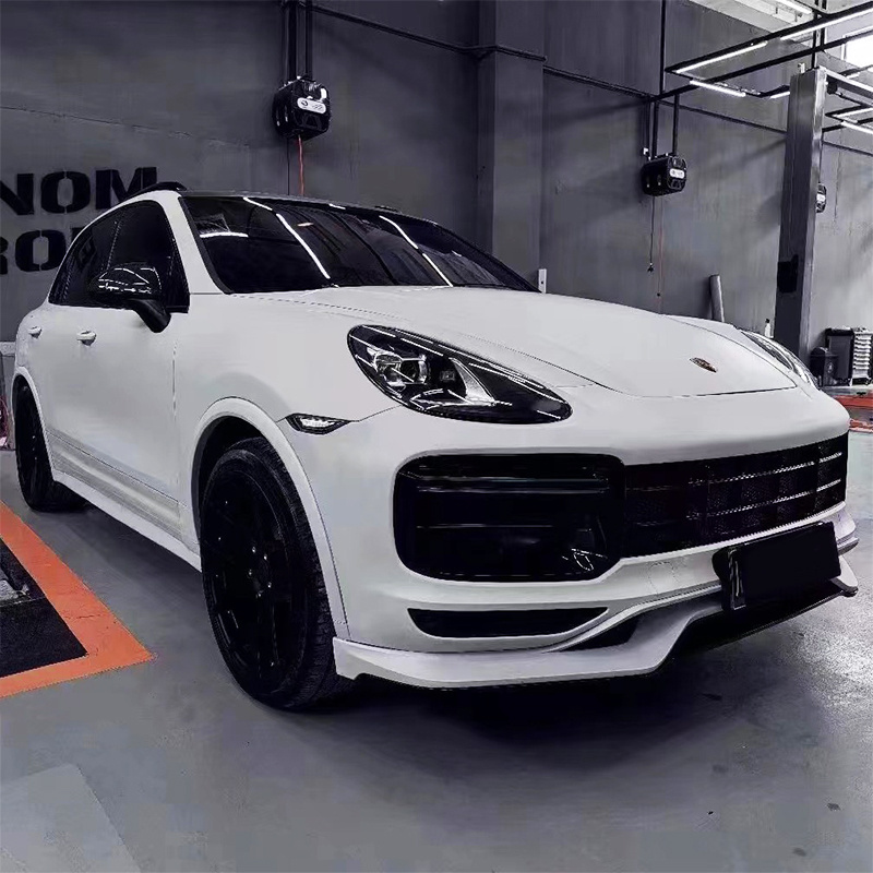 Car Conversion Upgrade bodykit for Porsche 2011-2014 Cayenne 958.1 old change new 9YA turbo front bumper car grille