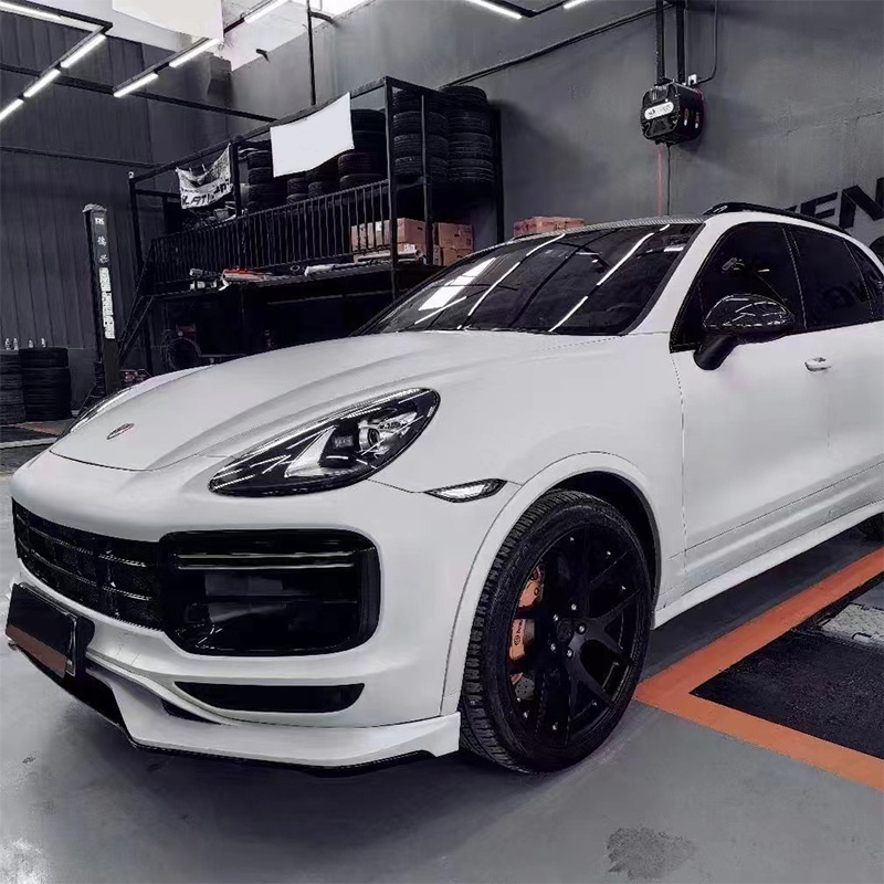 Car Conversion Upgrade bodykit for Porsche 2011-2014 Cayenne 958.1 old change new 9YA turbo front bumper car grille