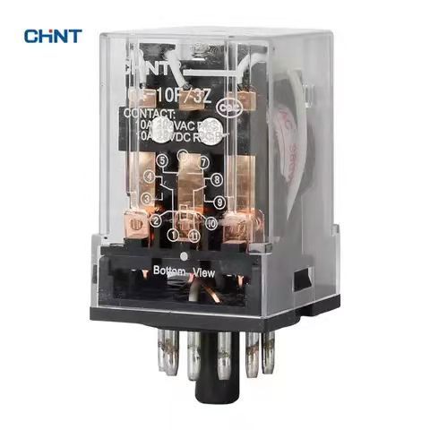 CHNT JQX-10F 3Z AC 380V Mini Electromagnetic Relay Various sockets available Miniature Power Relay