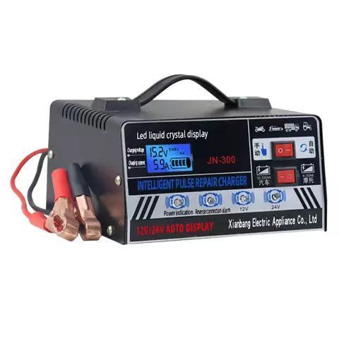 12V/24V intelligent car battery charger Intelligent maintenance battery charger, suitable for AGM and GEL batteries, highqualit