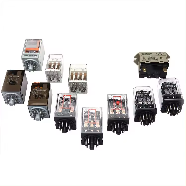 Qianji 12V DC relay electric relay Approved Industrial Universal 12 Volt general purpose Relay