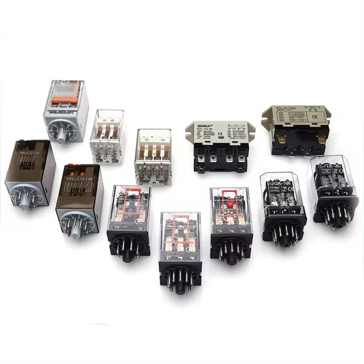 Qianji 12V DC relay electric relay Approved Industrial Universal 12 Volt general purpose Relay