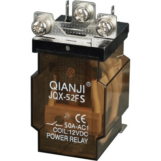 JQX 60F 1Z 90A High power relay electromagnetic relay DC12V DC24V AC220V, QIANJI  power relay