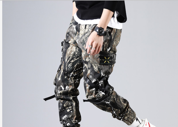 Wholesale New Spring Joggers Pants Loose Men Sport Casual Hip Hop Cargo Pants Track Sweatpants