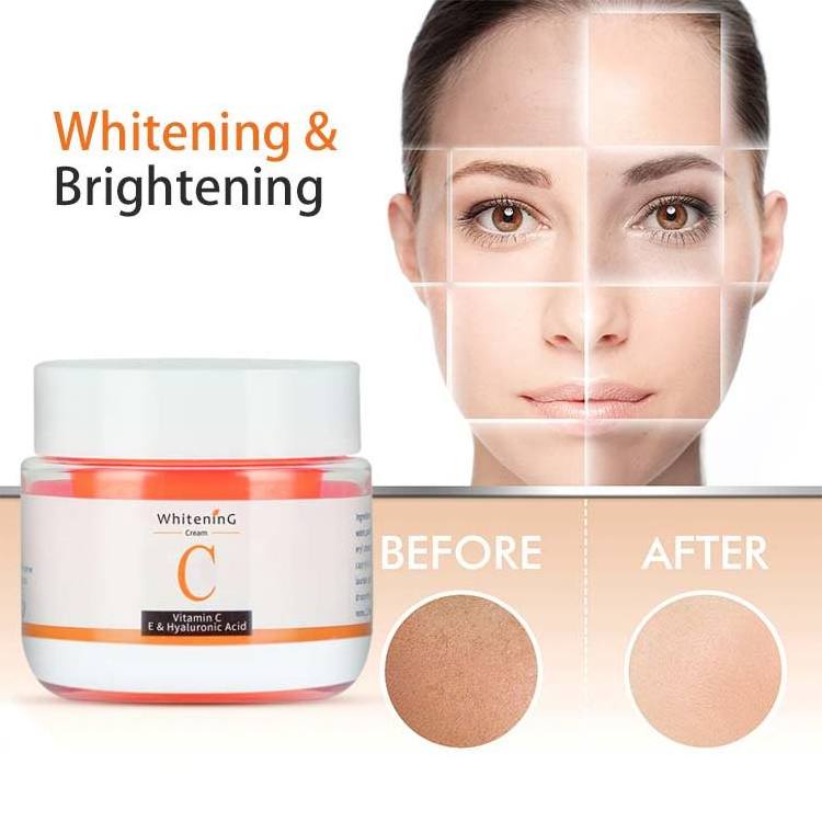 Factory Hot Sales Private Label Organic Beauty Face Skin Care Product Slimming Cream Whitening Anti Aging Vitamin C Facial Cream