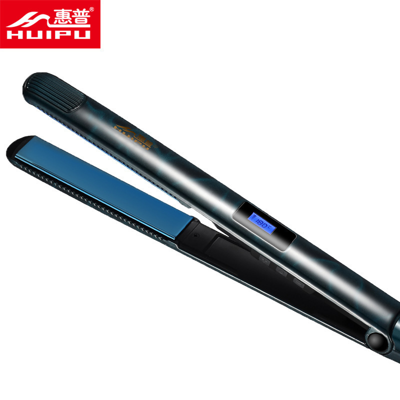 Black professional hair straightener European and American standard hair straightener tourmaline hair straightener