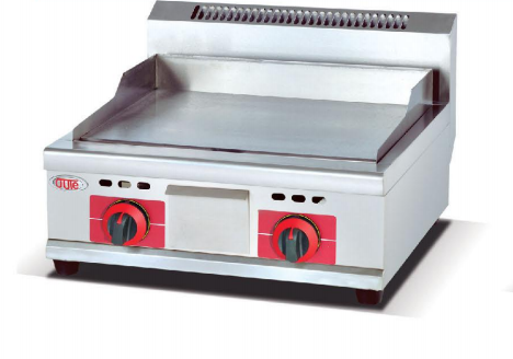 Stainless Steel Commercial Counter Top Gas Griddle For Hotel and  Restaurant OT-550