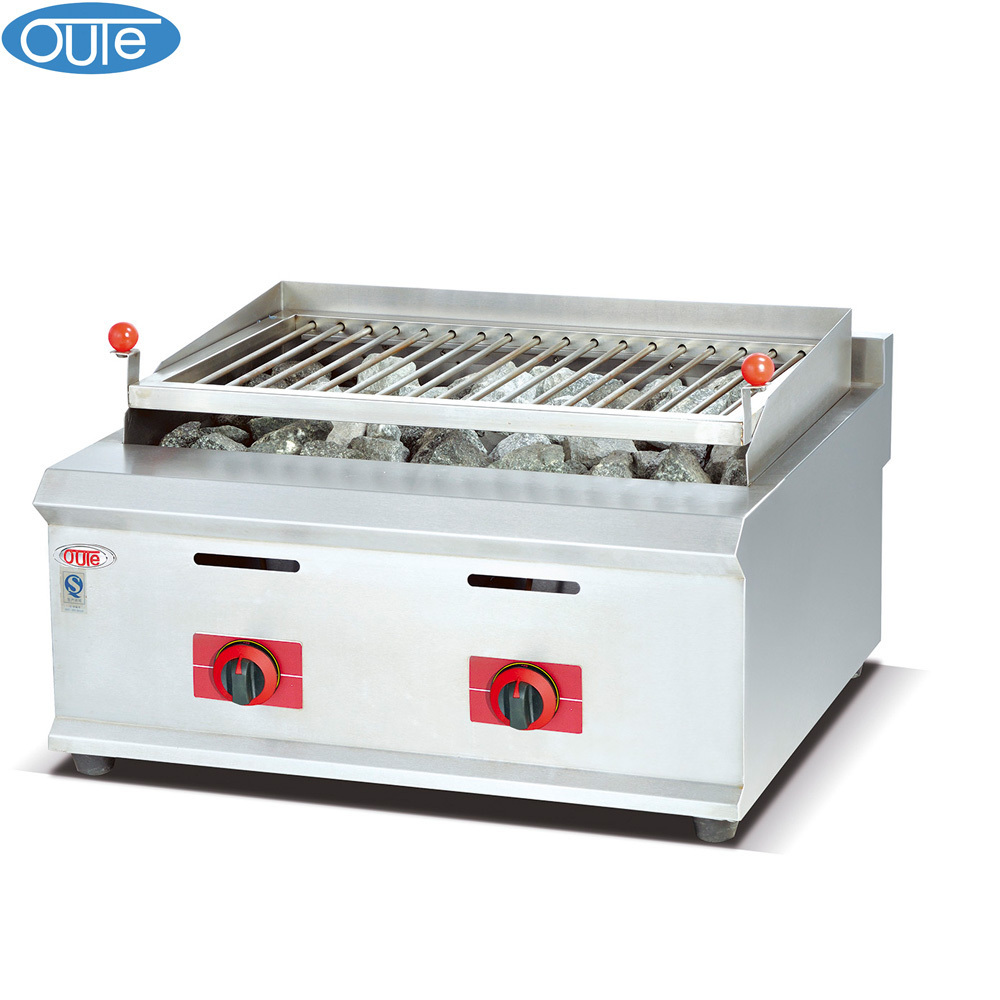 Barbecue Counter Top Electric Lava Rock Grill  With CE certificate