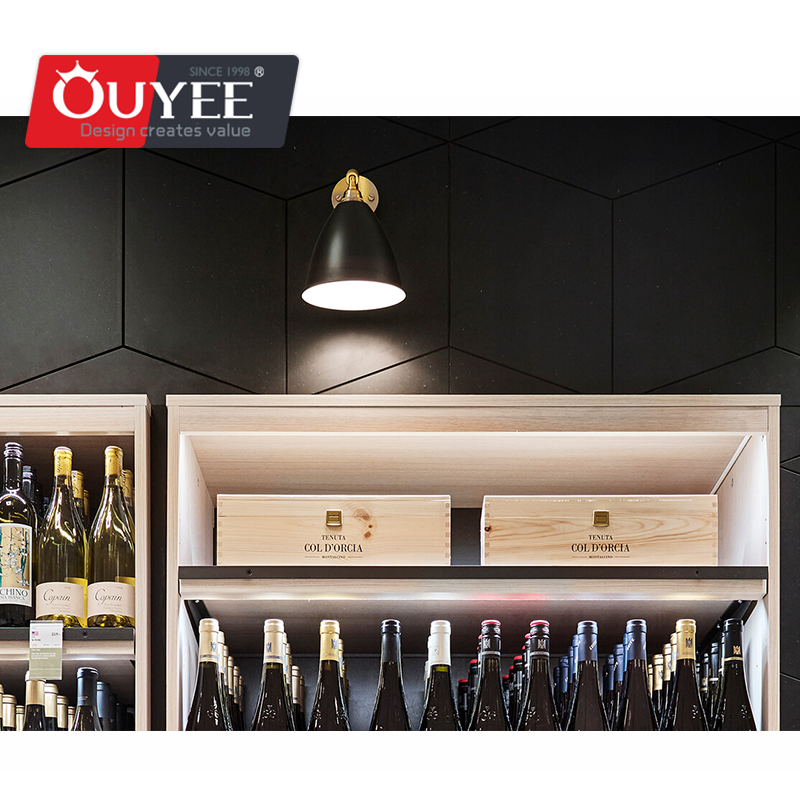 High End Liquor Store Supermarket Shelves Gondola Beer Shop Wine Retail Store Furniture Wooden Wine Racks