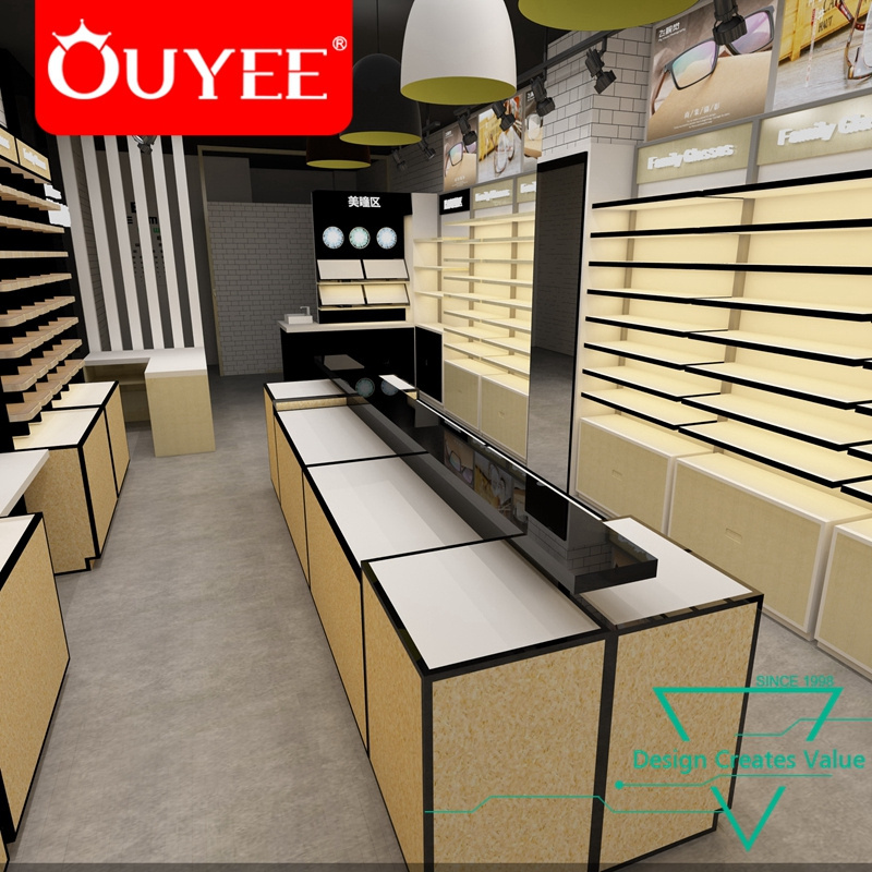 China Made Optical Shop Fitting, Fashion Optical Display Ideas, Retail Sunglasses Shop Decoration