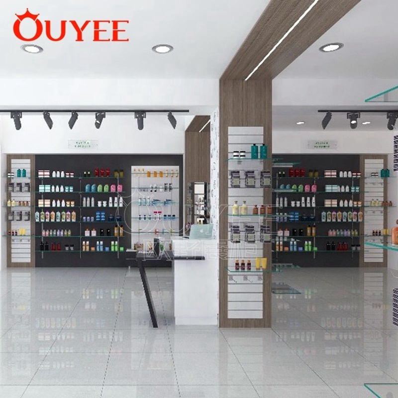 Retail Furniture Pharmacy Display Cabinet for Pharmacy Shop Interior Design