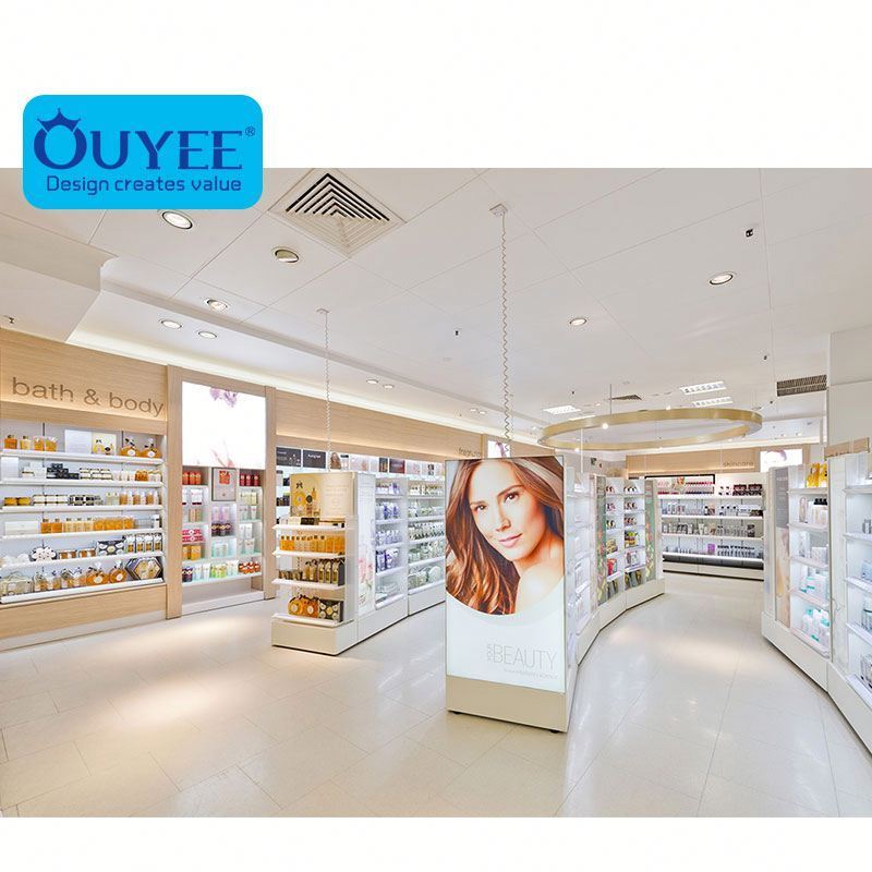 Cosmetic Shop Interior Design Ideas Beauty Supply Store Fitting Cosmetic Display Shelf