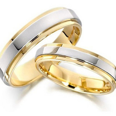 Newest Design Eternity  his and her set tungsten carbide couple ring wedding bands set