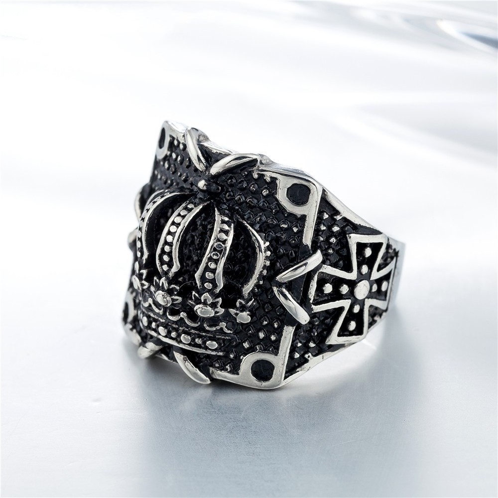 Wholesale Price rings for men stainless steel gothic skull ring