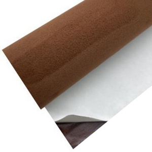 New Fashion Waterproof Suede Leather Surface Similar Alcantra Fabric Vinyl Upholstery Fabric For Car Upholstery/sofa Making